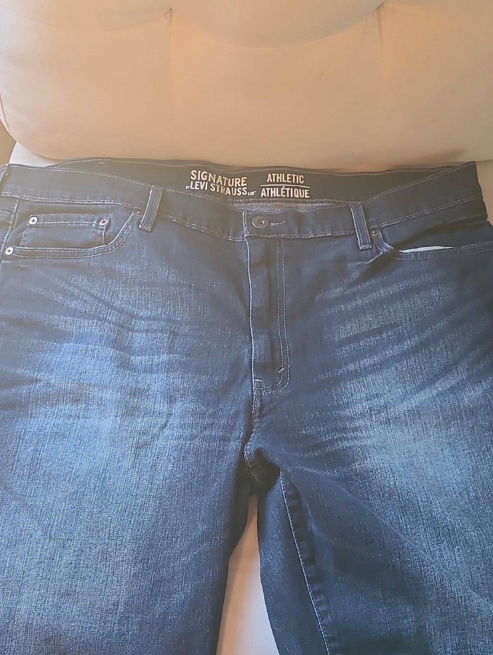 Levi's Signature Athletic Dark Blue Denim Shorts
